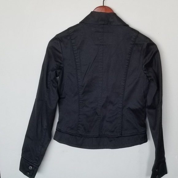 2YK Black blazer jacket with pockets - Picture 2 of 7